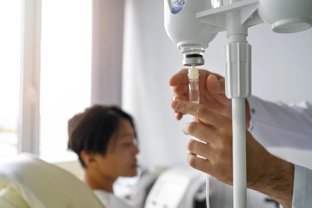 blog cover image patient receiving iv therapy scaled
